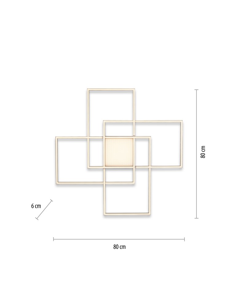 Paul Neuhaus Q-Asmin Lampa Sufitowa Czarny 6073-18
