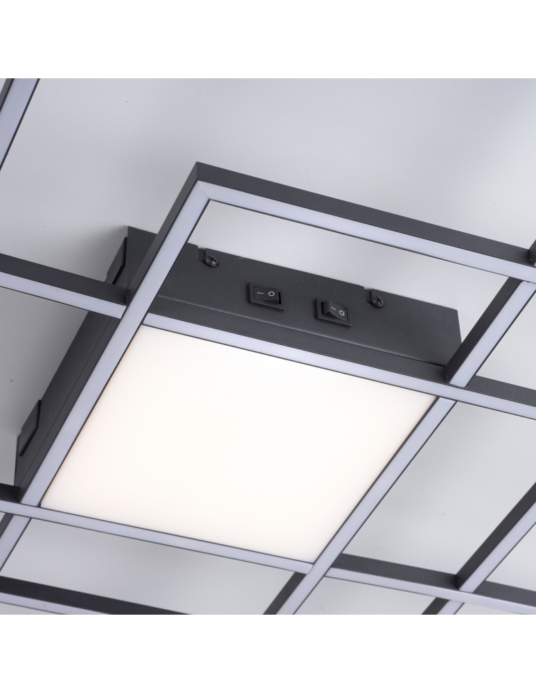 Paul Neuhaus Q-Asmin Lampa Sufitowa Czarny 6073-18