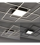 Paul Neuhaus Q-Asmin Lampa Sufitowa Czarny 6073-18