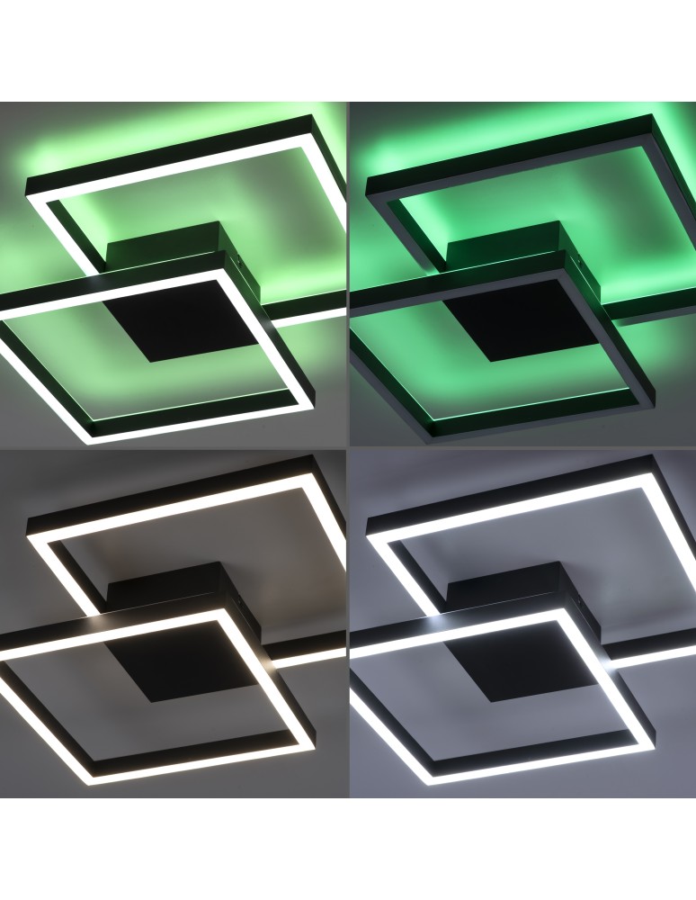 Paul Neuhaus Q-Marko Lampa Sufitowa Czarny 6144-18