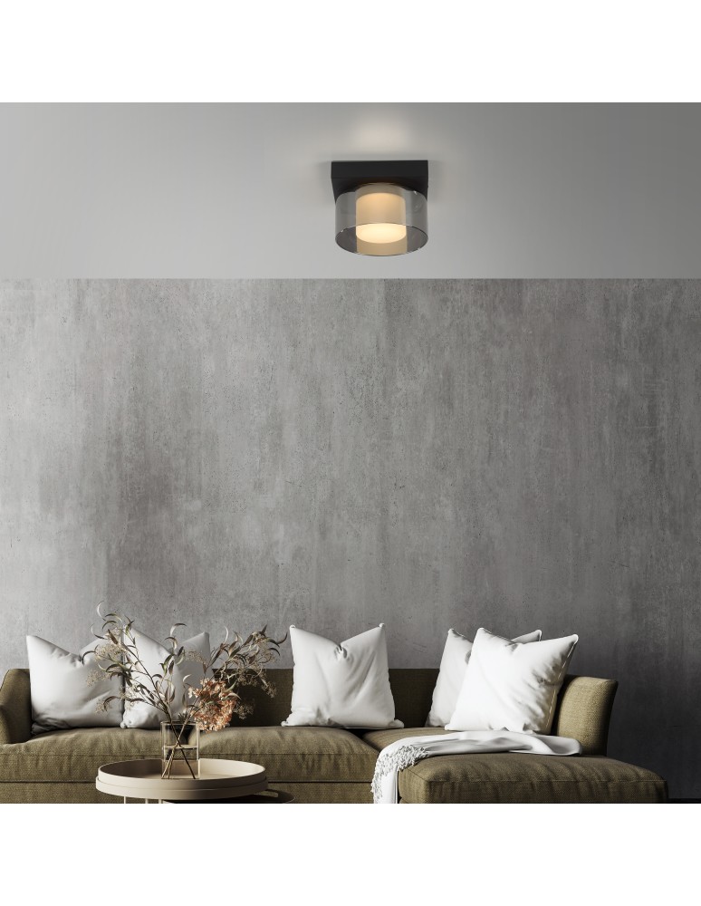Paul Neuhaus Rika Lampa Sufitowa Czarny 6162-18