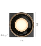 Paul Neuhaus Rika Lampa Sufitowa Czarny 6162-18