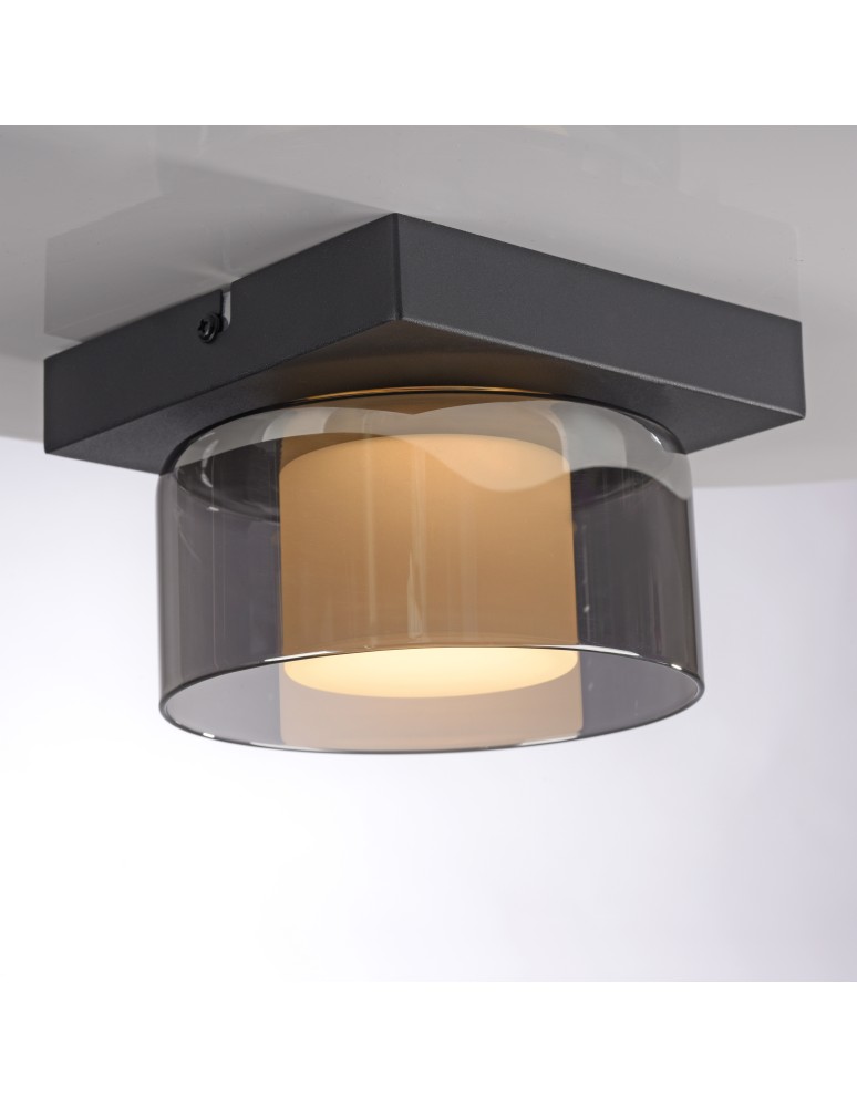 Paul Neuhaus Rika Lampa Sufitowa Czarny 6162-18