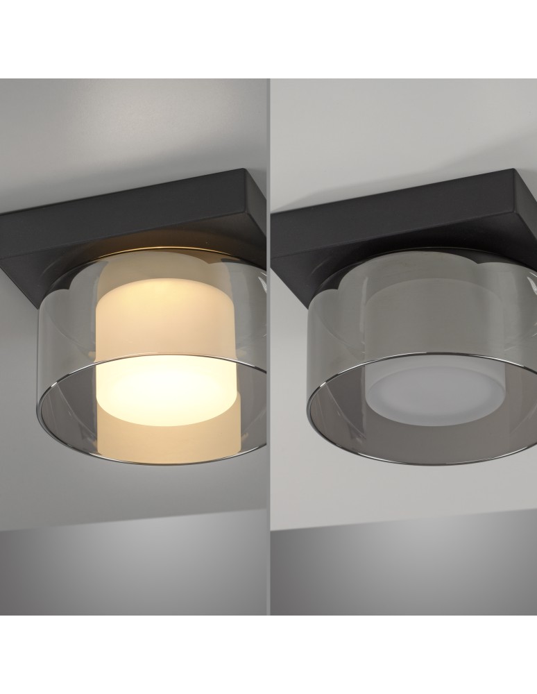 Paul Neuhaus Rika Lampa Sufitowa Czarny 6162-18