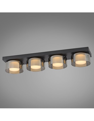 Paul Neuhaus Rika Lampa Sufitowa Czarny 6164-18