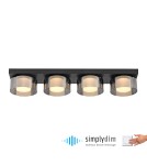 Paul Neuhaus Rika Lampa Sufitowa Czarny 6164-18