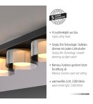Paul Neuhaus Rika Lampa Sufitowa Czarny 6164-18