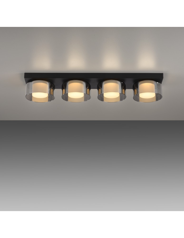 Paul Neuhaus Rika Lampa Sufitowa Czarny 6164-18