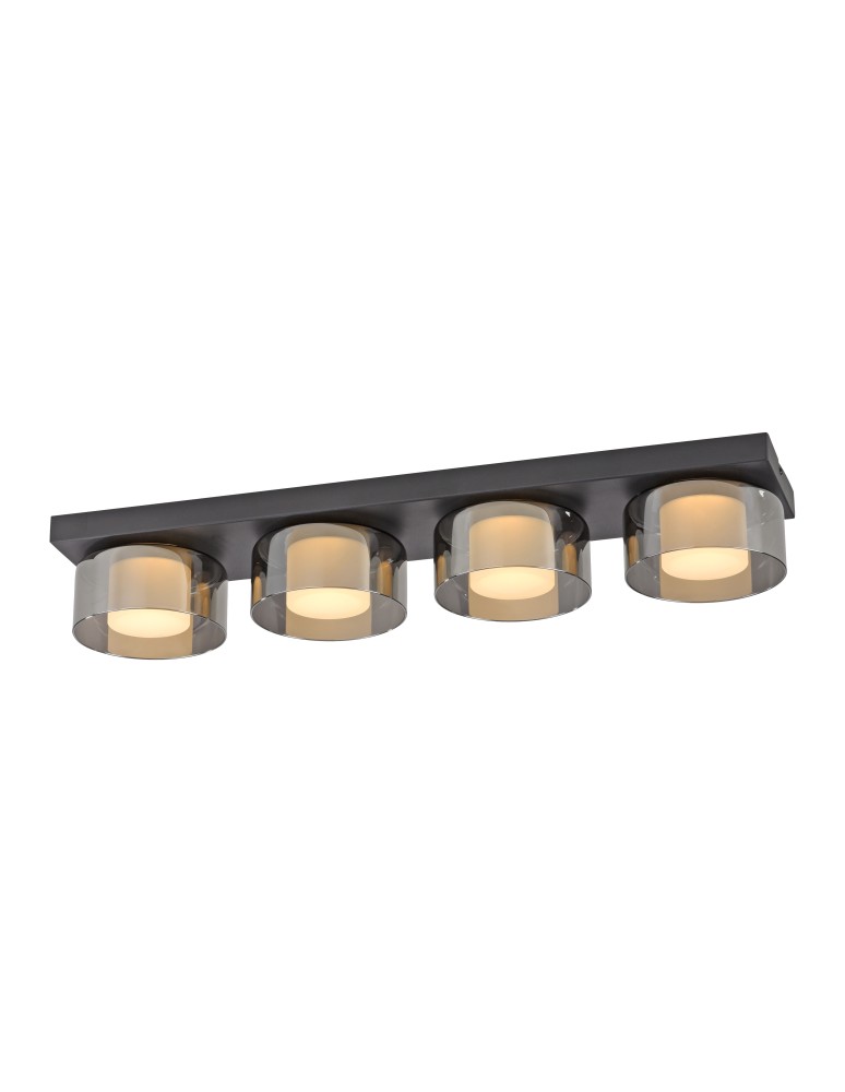 Paul Neuhaus Rika Lampa Sufitowa Czarny 6164-18