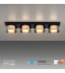 Paul Neuhaus Rika Lampa Sufitowa Czarny 6164-18
