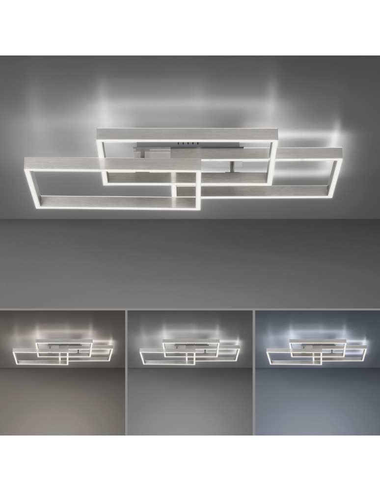 Paul Neuhaus Paan Lampa Sufitowa Srebrny 6232-55
