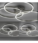 Paul Neuhaus Paan Lampa Sufitowa Srebrny 6233-55