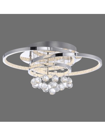 Paul Neuhaus Rotazo Lampa Sufitowa Chrom 6267-17