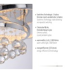 Paul Neuhaus Rotazo Lampa Sufitowa Chrom 6267-17