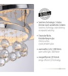 Paul Neuhaus Rotazo Lampa Sufitowa Chrom 6267-17