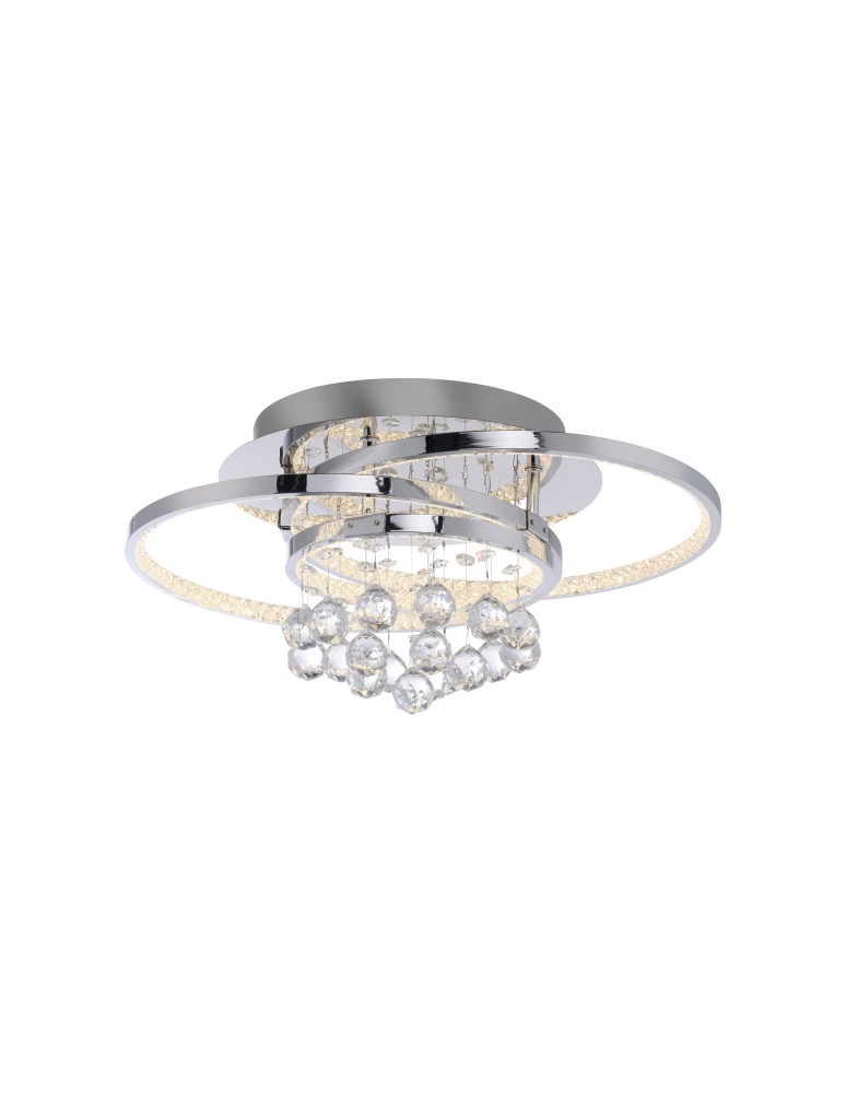 Paul Neuhaus Rotazo Lampa Sufitowa Chrom 6267-17