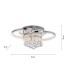 Paul Neuhaus Rotazo Lampa Sufitowa Chrom 6267-17