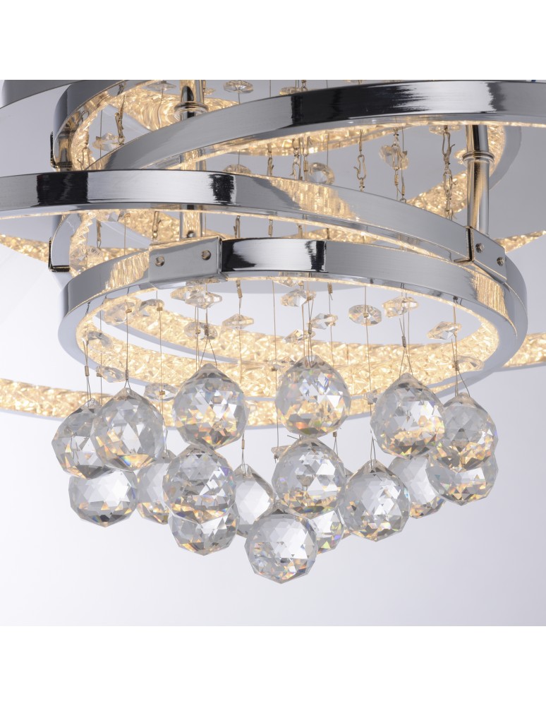 Paul Neuhaus Rotazo Lampa Sufitowa Chrom 6267-17
