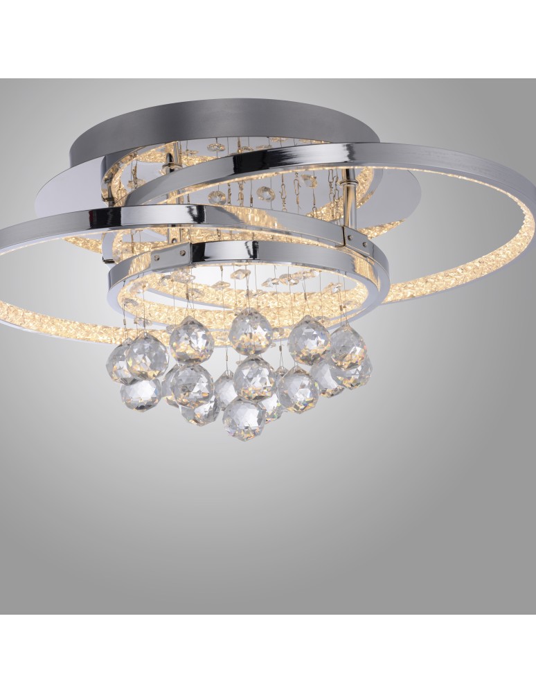 Paul Neuhaus Rotazo Lampa Sufitowa Chrom 6267-17