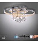 Paul Neuhaus Rotazo Lampa Sufitowa Chrom 6267-17
