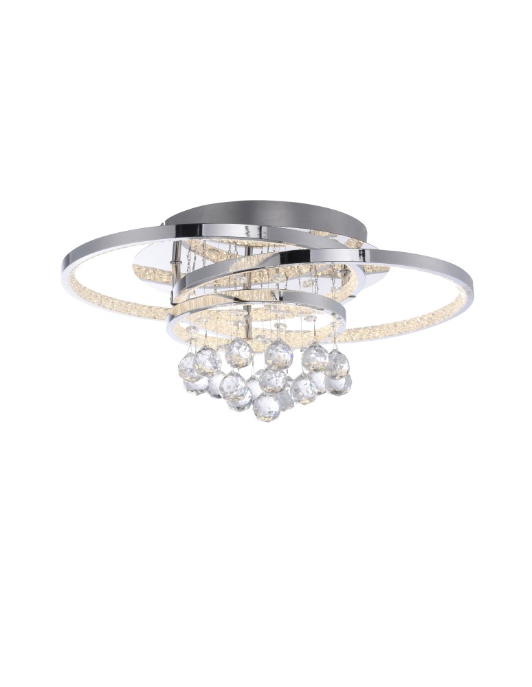 Paul Neuhaus Rotazo Lampa Sufitowa Chrom 6267-17
