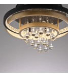 Paul Neuhaus Rotazo Lampa Sufitowa Czarny/Mosiądz 6267-68