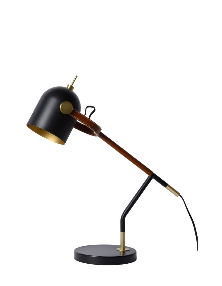 Reading table lamps - Lucide WAYLON Desk 1xE27 black brown 05627/01/30 - product kolory-swiatla.pl 3