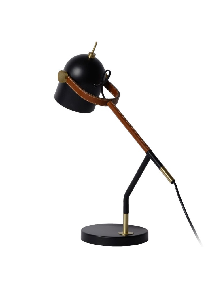 Reading table lamps - Lucide WAYLON Desk 1xE27 black brown 05627/01/30 - product kolory-swiatla.pl 5
