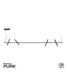 Paul Neuhaus Pure-Tutua Lampa Wisząca Czarny 2024-18