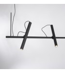 Paul Neuhaus Pure-Tutua Lampa Wisząca Czarny 2024-18