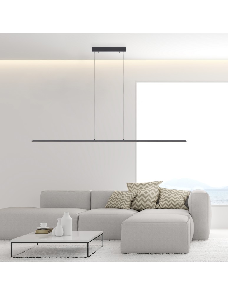 Paul Neuhaus Pure-Lite Lampa Wisząca Antracyt 8377-13
