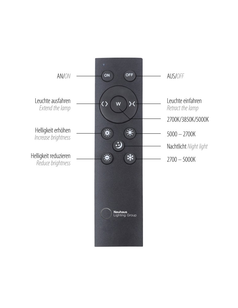 Paul Neuhaus Pure-Moto Lampa Wisząca Matowy Mosiądz 2525-60