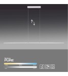 Paul Neuhaus Pure Lite Lampa Wisząca Srebrny 8377-55