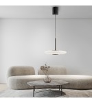 Paul Neuhaus Pure E-Vitrum Lampa Wisząca Ciemnobrązowy 2084-34