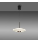Paul Neuhaus Pure E-Vitrum Lampa Wisząca Ciemnobrązowy 2084-34