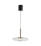 Paul Neuhaus Pure E-Vitrum Lampa Wisząca Ciemnobrązowy 2084-34