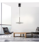 Paul Neuhaus Pure E-Vitrum Lampa Wisząca Ciemnobrązowy 2084-34