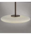 Paul Neuhaus Pure E-Vitrum Lampa Wisząca Ciemnobrązowy 2084-34
