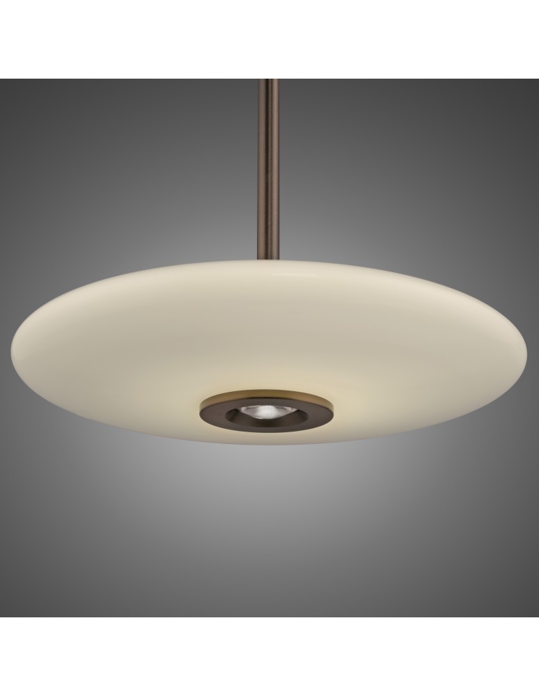Paul Neuhaus Pure E-Vitrum Lampa Wisząca Ciemnobrązowy 2084-34