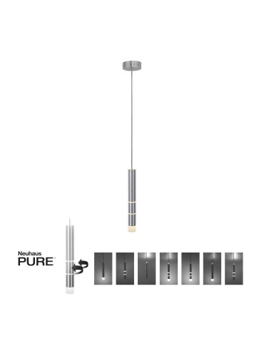 Paul Neuhaus Pure Vega Lampa Wisząca Aluminium 2211-95 - product 2