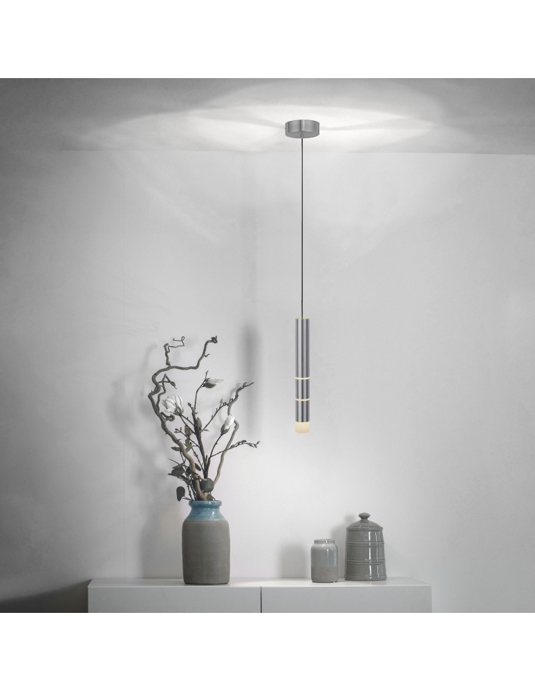 Paul Neuhaus Pure Vega Lampa Wisząca Aluminium 2211-95