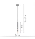 Paul Neuhaus Pure Vega Lampa Wisząca Aluminium 2211-95