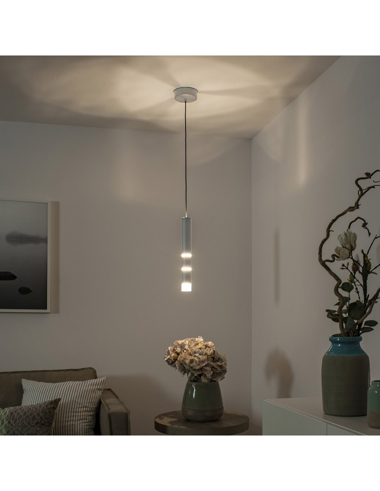 Paul Neuhaus Pure Vega Lampa Wisząca Aluminium 2211-95