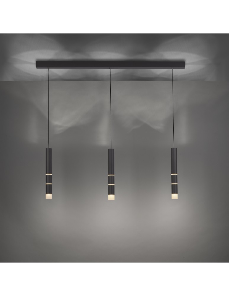 Paul Neuhaus Pure Vega Lampa Wisząca Czarny 2213-18