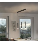 Paul Neuhaus Pure Vega Lampa Wisząca Czarny 2213-18