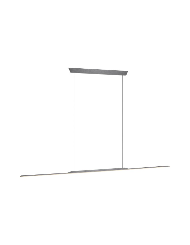 Paul Neuhaus Pure Surface Lampa Wisząca Szary 2301-15