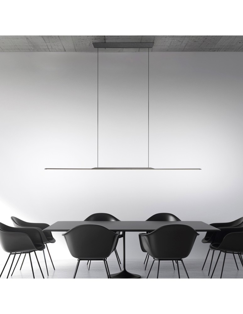 Paul Neuhaus Pure Surface Lampa Wisząca Szary 2301-15