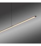 Paul Neuhaus Pure Surface Lampa Wisząca Szary 2301-15