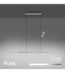 Paul Neuhaus Pure Surface Lampa Wisząca Szary 2301-15