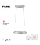 Paul Neuhaus Pure E-Loop Lampa Wisząca Aluminium 2550-95